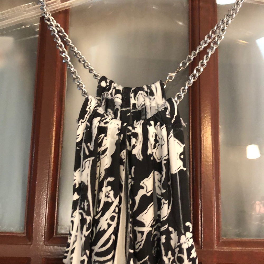Chain strap dress
